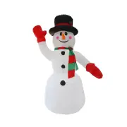 NNEOBA Inflatable LED Snowman for Christmas