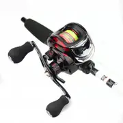 7.2:1 17+1BB Full Metal Baitcasting Fishing Reel Long Shot Left / Right Hand Fishing Wheel LEFT HAND