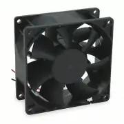 (2 Qty) DAYTON 2RTH7 Axial Fan Square 48V Dc - Phase 84.1 Cfm 3 1/8 In W