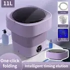 Mini Washing Machine Bucket 11L Folding Portable Clothes Washing Laundry Machine