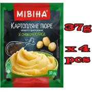 Mivina Instant Mashed Potatoes Chiken Flavored Ukrainian Food Quick Cooking Snac