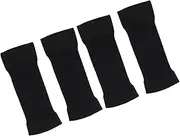 DINHEAROM 2Pairs Skin Color Slimming Arm Sleeves Elastic Calf Shaper Sleeve Compression Arm Shaper for Enhanced Circulation Workout Support for Fitness Daily Activities