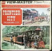 Frontier City Oklahoma 1975 3D View-Master 3 Reel Packet SEALED