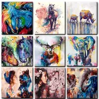 在飛比找蝦皮商城精選優惠-Oil Painting By Numbers Animal