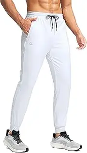 [G Gradual] Men's Sweatpants with Zipper Pockets Athletic Pants Traning Track Pants Joggers for Men
