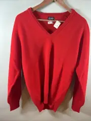 Vintage Brooks Brothers Sweater Made In England 100% Pure Lambswool Sz 40 Tags