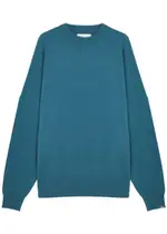 Extreme Cashmere N°246 Juna Cashmere-blend Jumper - Blue - One Size One Size