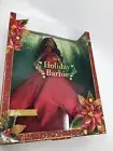 Barbie Signature 2022 Holiday Doll with Dark Brown Hair, Collectible Series,New!