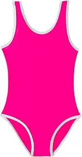 [TINAZG QWIE] Girls One Piece Swimsuits, Toddler Girls Swimweargirls Bathing Suits, Cute Summer Beach Pool Outfit 3-12 Years