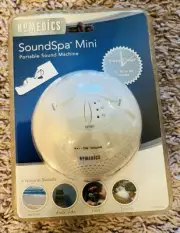 NEW Homedics SoundSpa Mini Portable Sound Machine SS-MN102