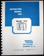 EICO Model 324 Signal Generator Manual