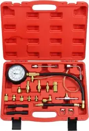 0-140PSI Fuel Injection Pump Pressure Tester Injector Pump Pressure Gauge Kit US