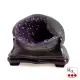 【開運方程式】頂級烏拉圭錢袋子聚寶盆紫水晶洞AGU105(EXP特紫晶洞 2.46公斤)
