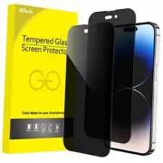 Privacy Full Coverage Screen Protector for iPhone 14 Pro Max 6.7-Inch, Anti