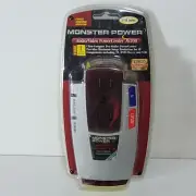 Monster Power Audio/Video Power Center AV200 Stg 1 Surge Protector 2 Outlet New