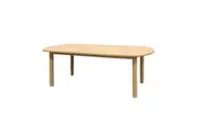 MD Metz Solid Timber Oval Dining Table