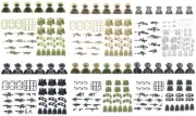 ⭐⭐⭐SWAT, US military, Army figures(Ghost Commando, Special Forces, Army )6PCS⭐⭐⭐