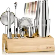® Mixology Bartender Kit Bar Set | 14-Piece Cocktail Shaker Set | Martini Bar...
