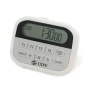CDN PT2 Programmable Digital Timer and Clock w/ Pocket Clip
