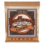 Earthwood Light Phosphor Bronze Acoustic Guitar Strings, 11-52 Gauge (P02148)