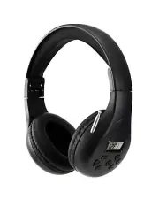 FM Radio Headphones - Wireless Walkman w/ Best Reception
