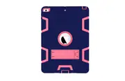 MCC Stylish Shockproof iPad mini 5 2019 Case Cover Heavy Duty Kids Apple [Blue+Magenta]