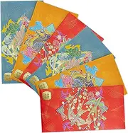 NUOBESTY Envelopes Chinese New Year Red Paper Red Packet 2024 Money Bag for Lucky Money Present