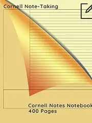 Efficient Cornell Notes Hardcover Notebook 400 Pages: Enhance Learning with Systematic Note-Taking