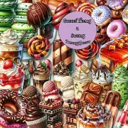 Junk Journal Supplies, Coffee Treats & Sweets Ephemera Set
