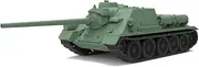 MRY-SFW LF120753 1/120 TT Scale Railway Military Model Kit Soviet SU-100 Hell Buggy Destroyer