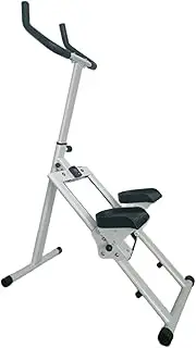 Oshhni Vertical Climber Exercise Machine Folded Exercise Equipment Non Slip Stair Stepper Cardio Climbing Machine for Dorm Fitness
