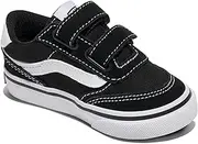 [Vans] Brooklyn Ls V Trainers, Suede/Canvas Black/White