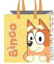 Bluey Bingo Orange Tote Bag Non Woven
