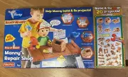 2009 Disney Handy Manny Talking Workbench With Tools Extra NIB