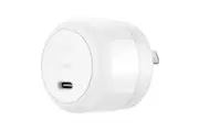 Belkin BoostCharge USB-C PD 3.0 PPS Wall Charger 30W - White(WCA008auWH),Dynamic Power, Travel-Ready Design, Compact, CEW $ 2500,2 Years Warranty WCA008auWH