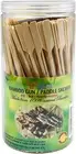 Bamboo Barbeque Skewer - 7.1 inch / 18 cm - Pack of 200 - Paddle Head and Round