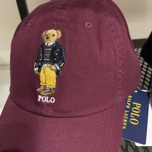 ｛ Via } 台北信義 POLO RALPH LAUREN BEAR CAP 刺繡 泰迪熊 老帽 帽子