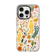 iPhone 16 Pro Clear Case MagSafe Compatible Plants & flowers by Arual