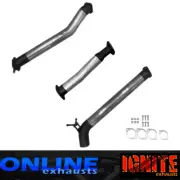 3" DPF Back Exhaust For Ford Ranger PX2 PX3 Exhaust Stainless Steel - Diff Dump (for: Ford)