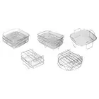 Air Fryer Skewer Rack Air Fryers Accessories Cooling Grate for Kitchen Cooker