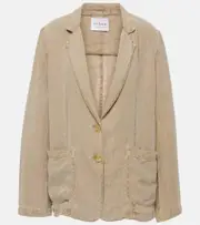[Velvet] Velvet Lenny linen blazer AU 16 brown