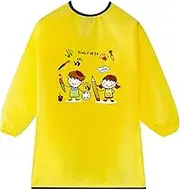 Children's Painting Apron with Long Sleeves, Waterproof Craft Apron for Children Girls/Boys 3-8 Years, Children's Aprons, Children's Painting Coat for School, Painting, Crafts, Painting,