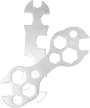 HANABASS 2Pcs Multi Hole Bicycle Wrench Durable Spanner Tools for Bike Repair Versatile Bike Maintenance Tools for Efficient Adjustments and Repairs