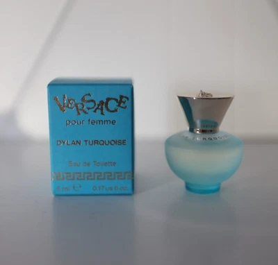 Versace Pour Femme Dylan Turquoise EDT 5ml Minature Perfume Women Brand New
