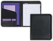 Samsill Professional Padfolio - Resume Portfolio/Business Portfolio, Document Storage, Business Card Pocket & Writing Pad