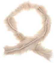 [COLLBATH] Plush Fur Decoration 1920s Flapper Accessories Halloween Plush Boa Halloween Boa Scarves for Women Dressy Masquerade Fur Boa Fluffy Boa Scarf Flannel White Decorate Miss Fox Fur