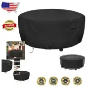600D Oxford Heavy-Duty Fire Pit Cover, 60 x 23 Inch for Ultimate Outdoor Defense