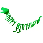 Ginger Ray Roarsome Happy Birthday Banner