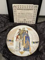 KNOWLES COLLECTOR PLATE - BIBLICAL MOTHERS SERIES - THE JUDGMENT OF SOLOMON