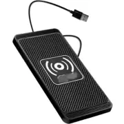 Wireless Car Charger Pad Fast Charging Dock Station Dashboard Holder Anti-skid (for: Porsche)